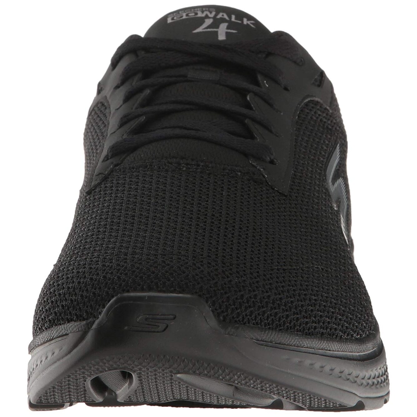 Shop Skechers Men S Go Walk 4 Noble Walking Shoe Black Mesh 13