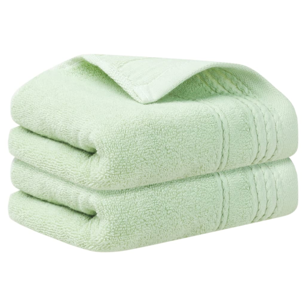 2 Pack Striped Pattern Hand Towels Set, Comfort and Quick Drying Towel for Bathroom, Gym, Camp 14" x 30"