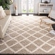 preview thumbnail 1 of 60, SAFAVIEH Dallas Shag Melahat Trellis 1.5-inch Thick Rug
