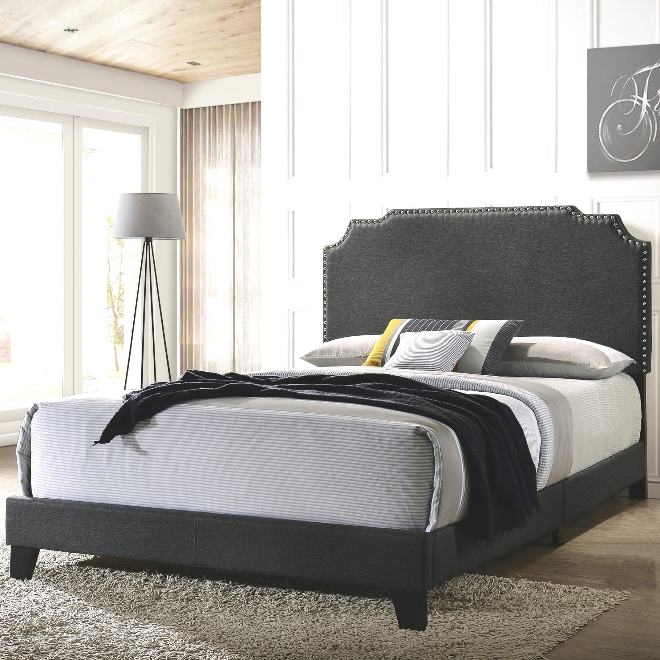 Zion Twin UPH Bed - On Sale - Overstock - 35436637