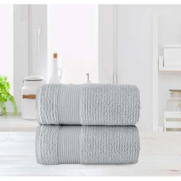 Chic Home 2 Piece Standard 100 Oeko Tex Certified Bath Sheet Set