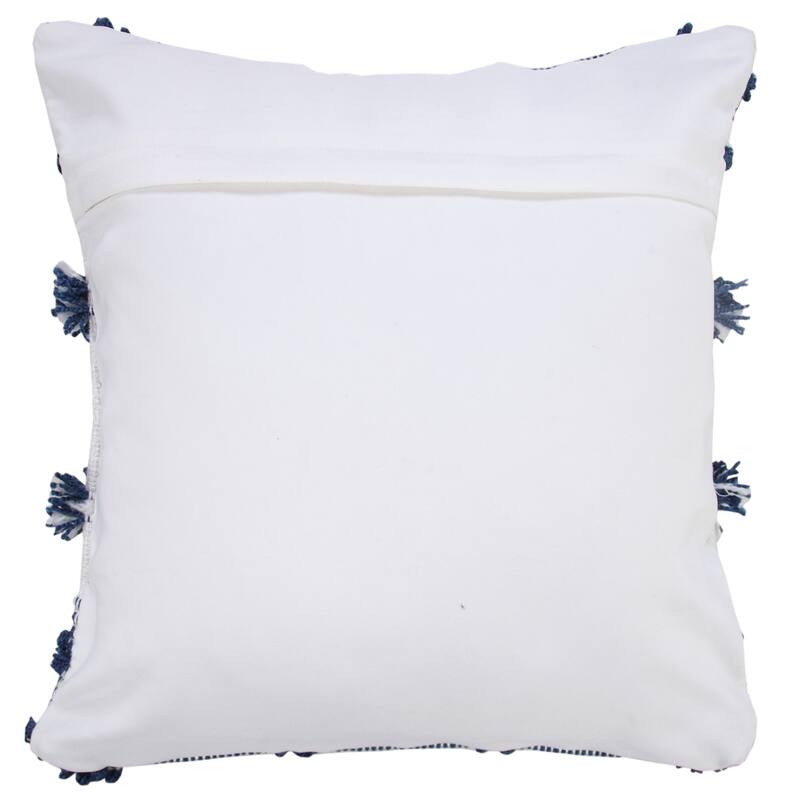 Sevita Textured Diamond Twist Striped Throw Pillow