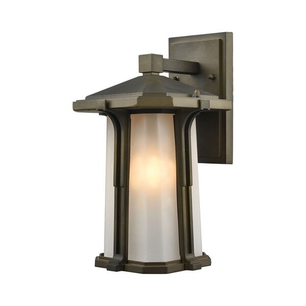 Shop Rectangular One Light Outdoor Mission Wall Lantern
