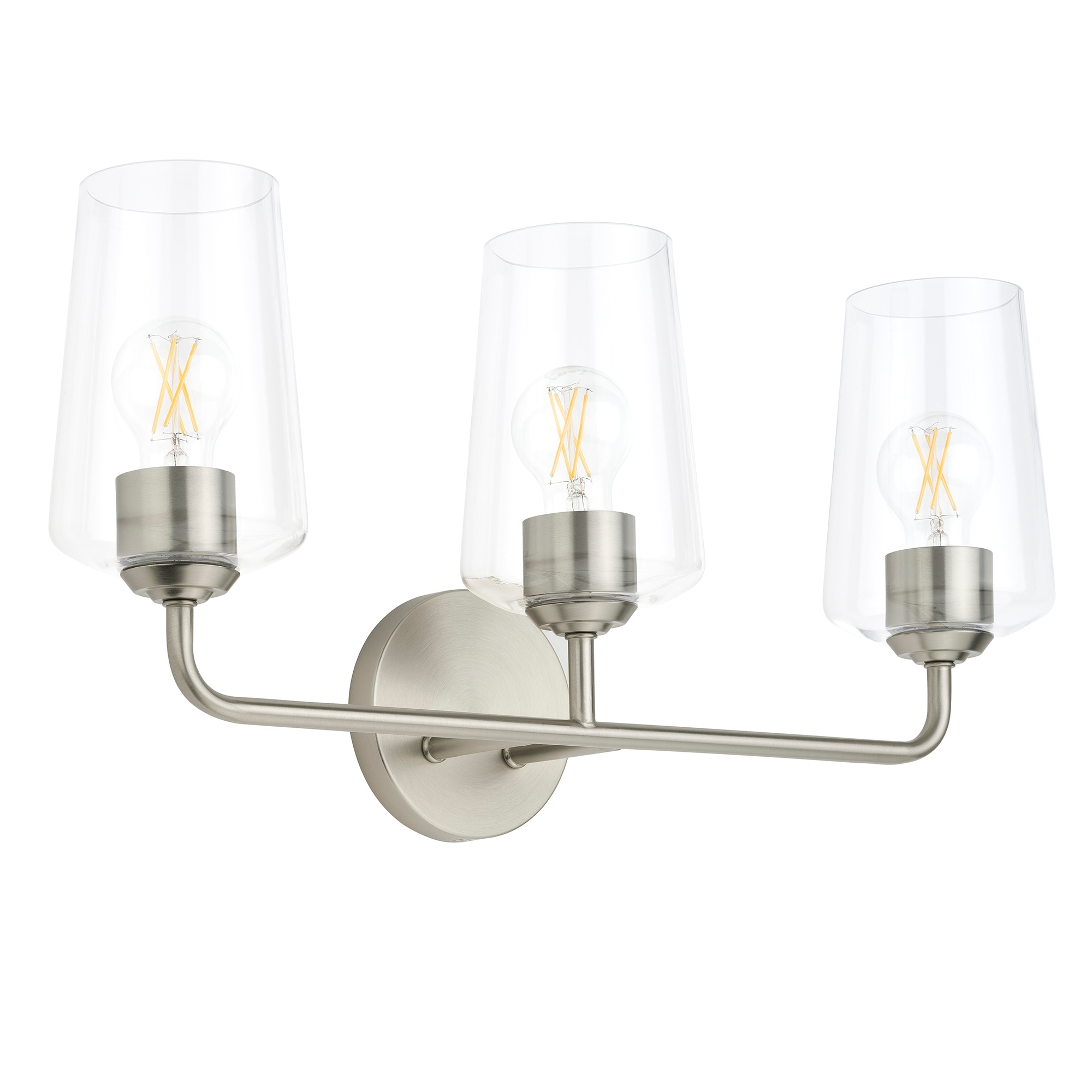 Celino Three-Light Bath & Vanity with Clear Glass - 23