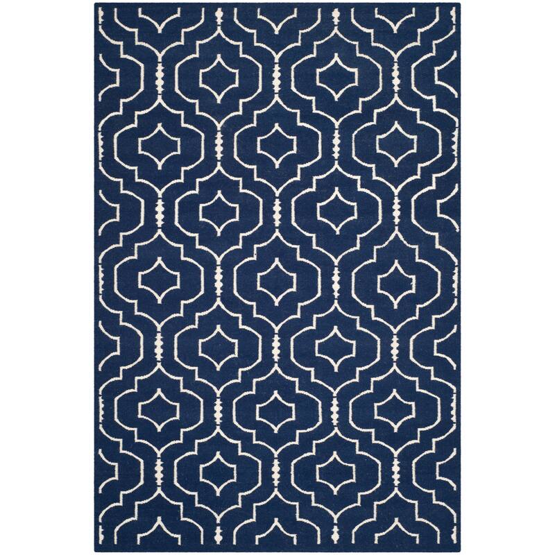 SAFAVIEH Handmade Flatweave Dhurries Lamprini Modern Moroccan Wool Rug