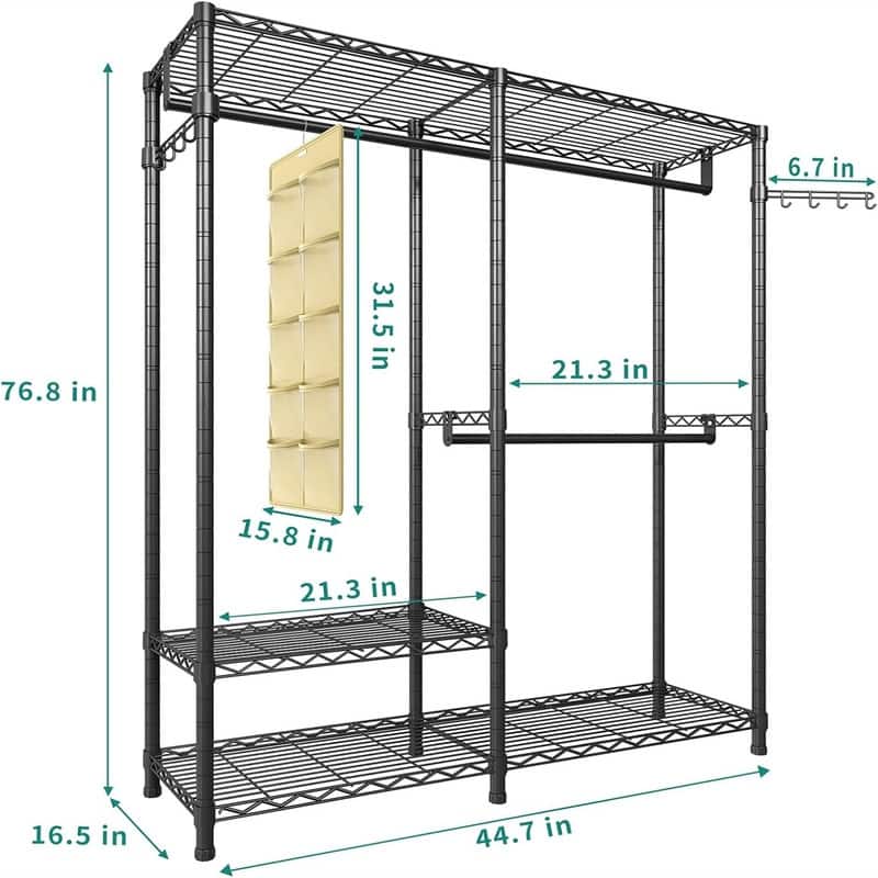 Garment Rack 3 Tiers