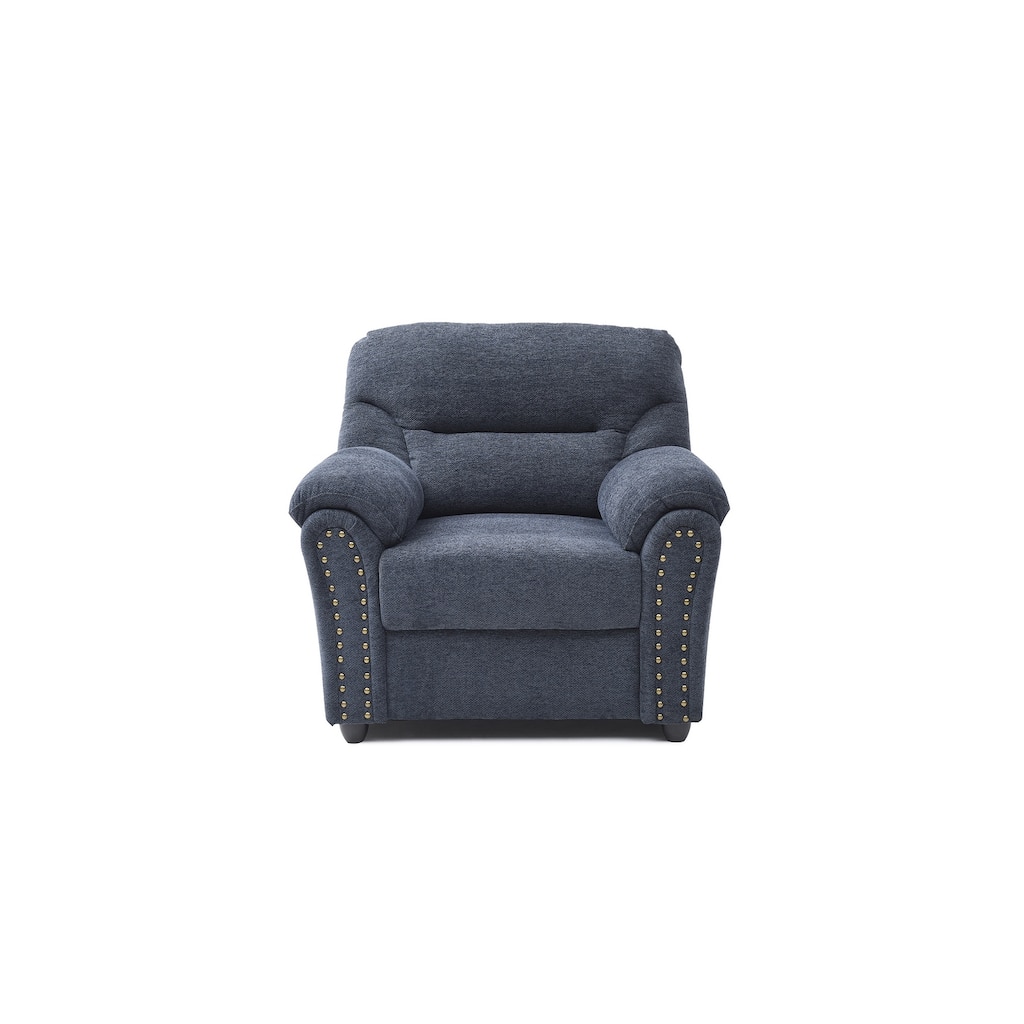 Hamilton Blue Accent Chair
