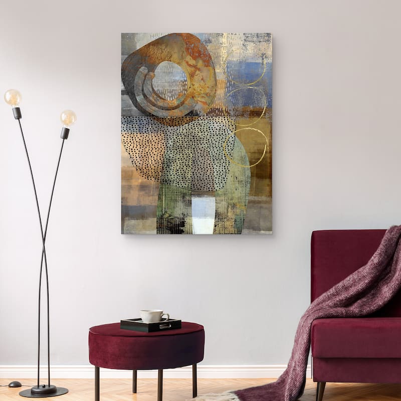 Tipping Point Abstract by Nikki Chu Canvas Art Print