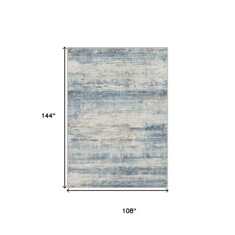 HomeRoots Abstract Traditional Rectangle Area Rug