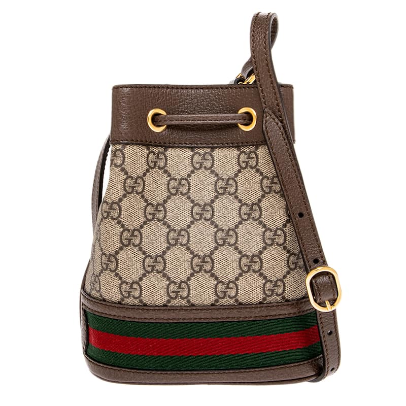 Gucci GG Supreme Ophidia Bucket Bag