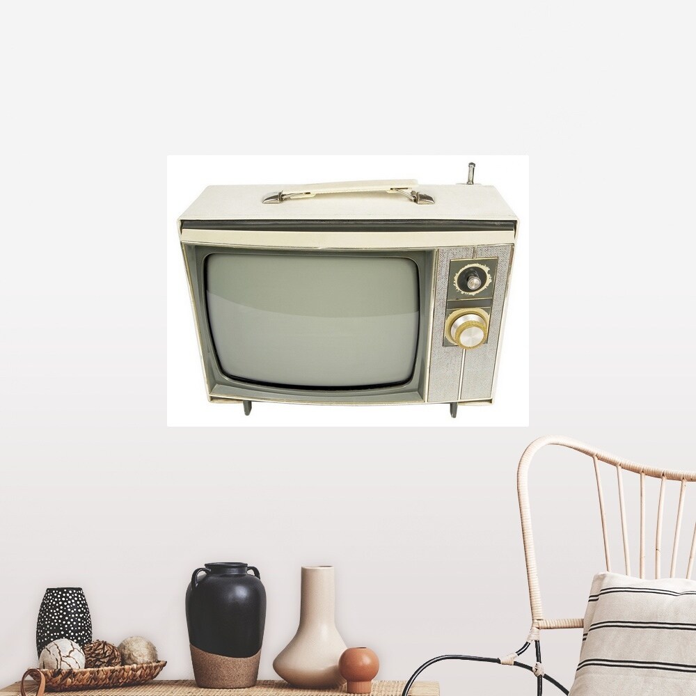 Shop Old Fashioned Television Poster Print Overstock 16447323