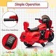 preview thumbnail 22 of 43, Electric Ride-On Motorcycle for Kids - 6V Dirt Bike with USB, AUX, Music, and Headlight - Perfect for Toddlers Ages 1-3