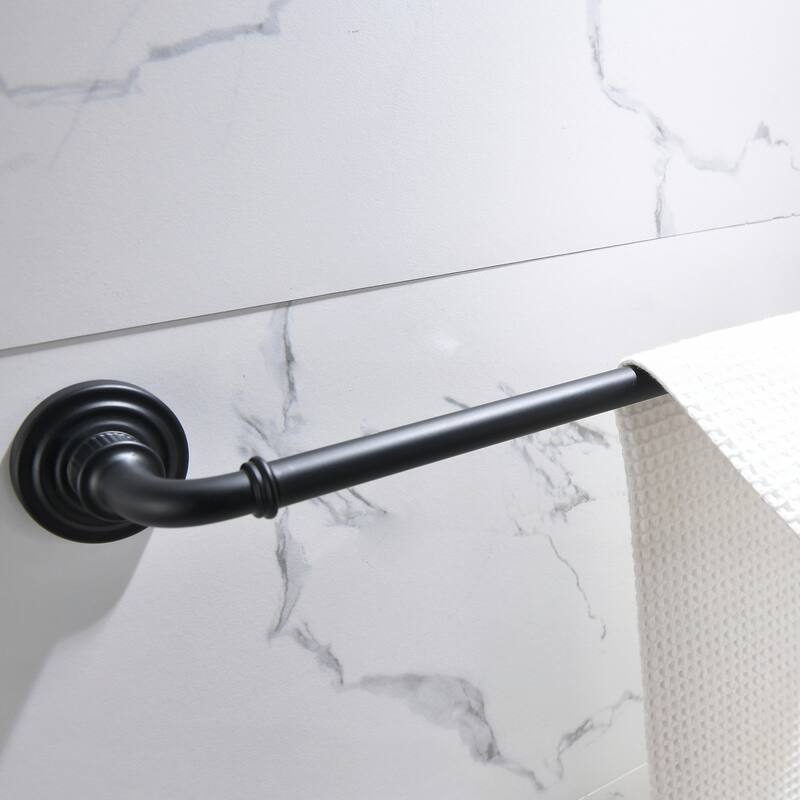 4-Pieces Bathroom Towel Rack 24 Inches Adjustable