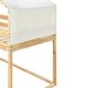 preview thumbnail 24 of 34, Twin Over Twin House Bunk Bed with Tent, Solid Wood Double Bedframe