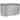 Sunnydaze Oval Stand-Up Steel Raised Garden Bed - 62.5" W x 32" H - Silver