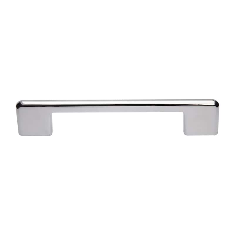 Utopia Alley Taylor Pull Handle - Decorative Cabinet Drop Pull Handles for Cabinets, 3.78", 5" & 12.5" Center to Center - 5" 1 pack - Polished Chrome