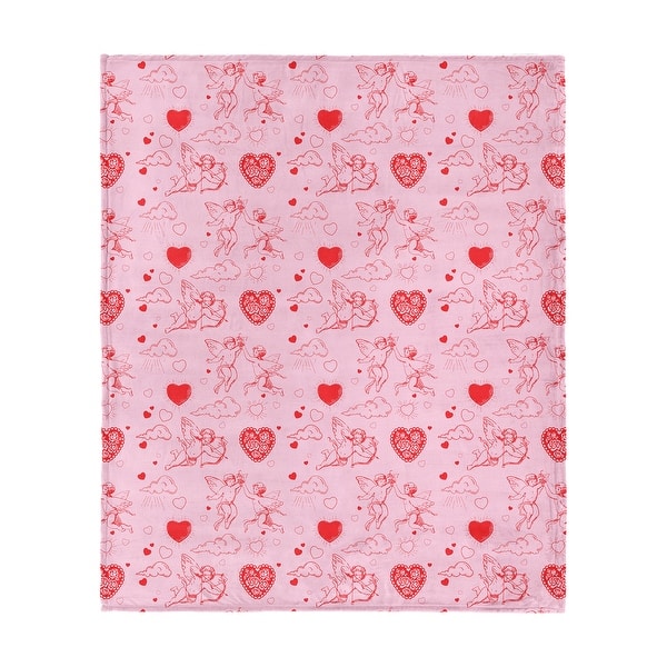 slide 2 of 54, Valentine's Day Silk Touch Throw Blanket 50 x 60 - Cupid