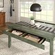 preview thumbnail 9 of 22, Elena Wood Rectangular Dining Table by iNSPIRE Q Classic