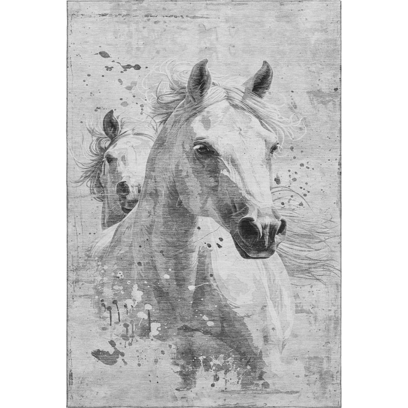 Premium Washable Super Soft Prince Horse Mayfield Rug