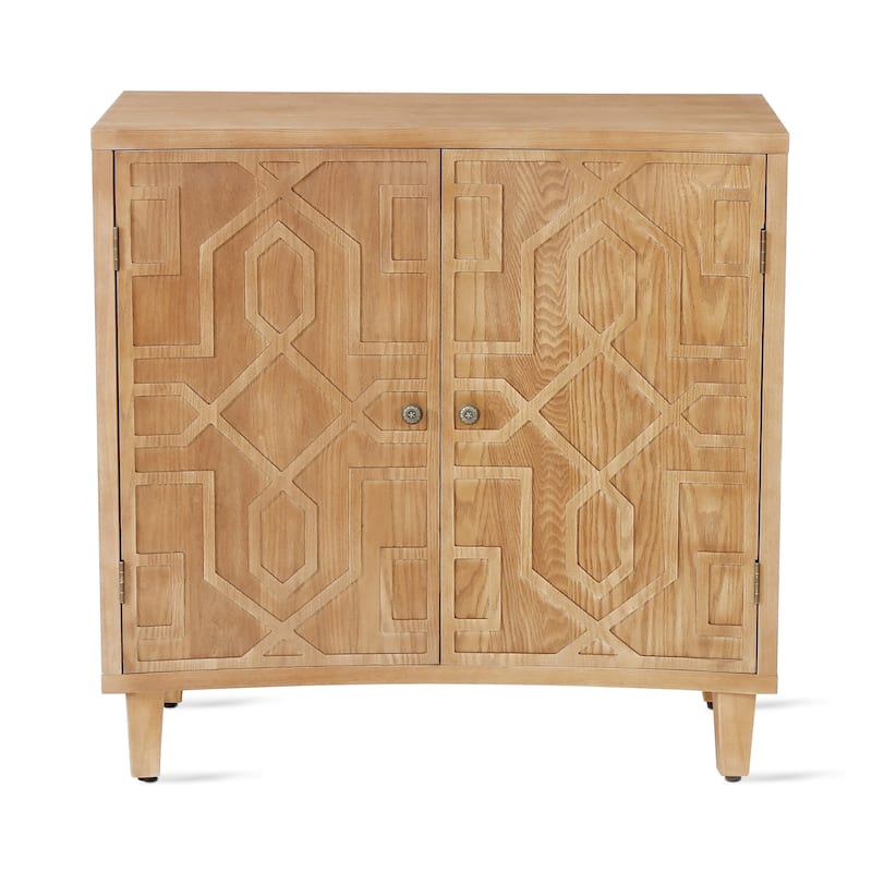 Christopher Knight Home - Rowan 2-Door Storage Accent Cabinet with Adjustable Shelves