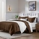 preview thumbnail 92 of 113, Superior Egyptian Cotton 650 Thread Count Solid Duvet Cover Set King - Cal King - Chocolate