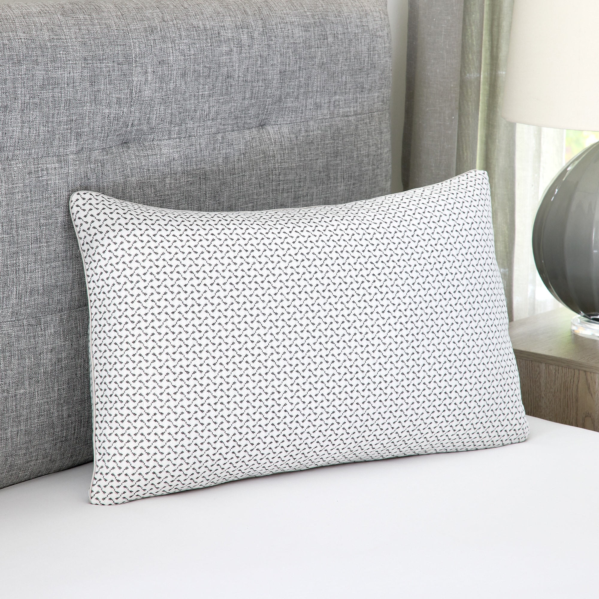 Beautyrest Charcoal Lux Memory Foam Cluster Pillow Jumbo 2PK Bed Bath Beyond 35570014