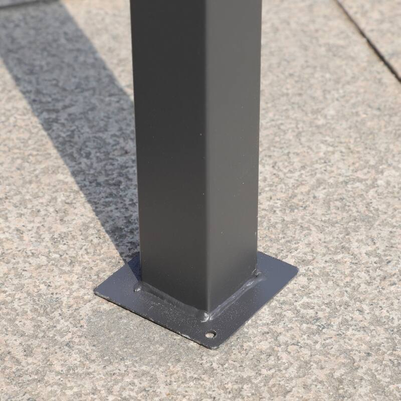 13 x 10 Outdoor Gazebo Canopy Tent With Ventilated Double Roof And Mosquito net for Lawn(Detachable Mesh Screen On All Sides)