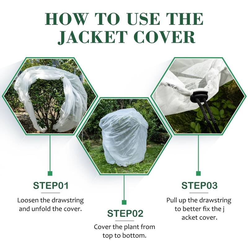 Agfabric Plant Cover Freeze Protection 1.5oz,120''x120''