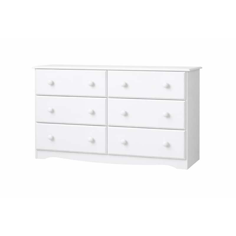 Palace Imports 100% Solid Wood 6-Drawer Dresser