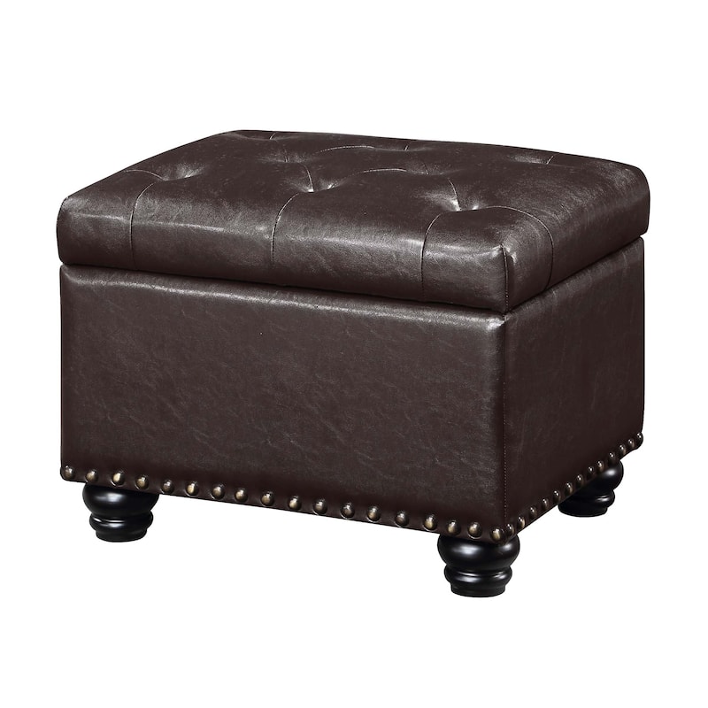 Convenience Concepts Designs4Comfort 5th Avenue Storage Ottoman