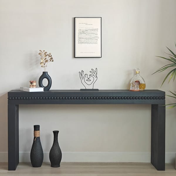 Entryway Table Minimalist Console Table Sofa Table Display Table 