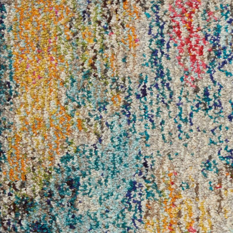 Nourison Celestial Modern Abstract Multicolor Area Rug