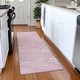 preview thumbnail 134 of 143, Premium Washable Super Soft Contemporary Puzzle Mayfield Rug Pink - 2'3" x 7'6"