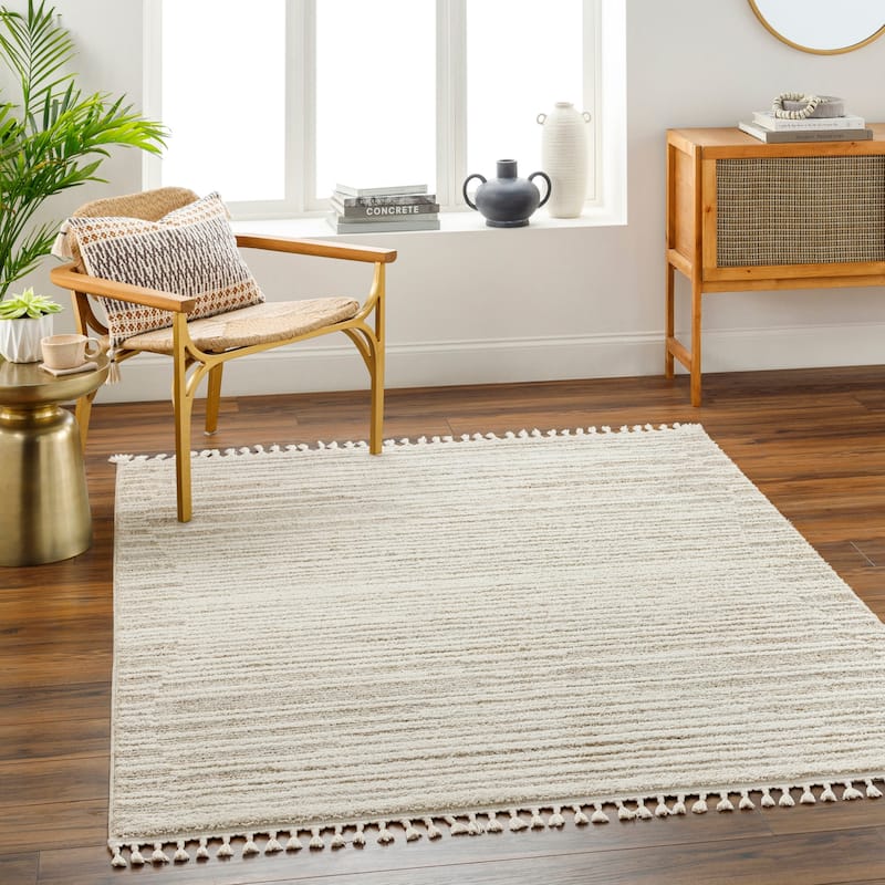 Lemay Global Area Rug - 9' 2" x 12' - Taupe