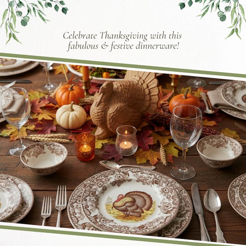 Spode Woodland Soup Plate