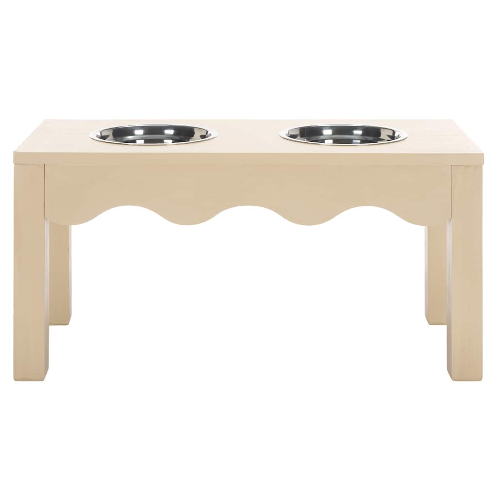 SAFAVIEH Lilith Raised Pet Feeder - 24"W x 11"D x 12"H