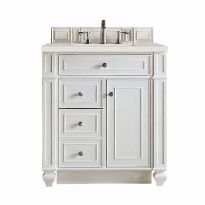 James Martin Vanities 157-V30-3LDL Bristol 30" Single Basin Walnut