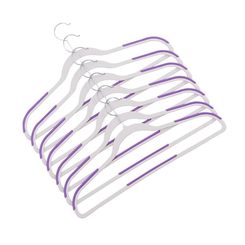 VECELO 100 Pcs Wet and Dry Adult Hangers Holds Up To 10 Lbs Clothes Hangers