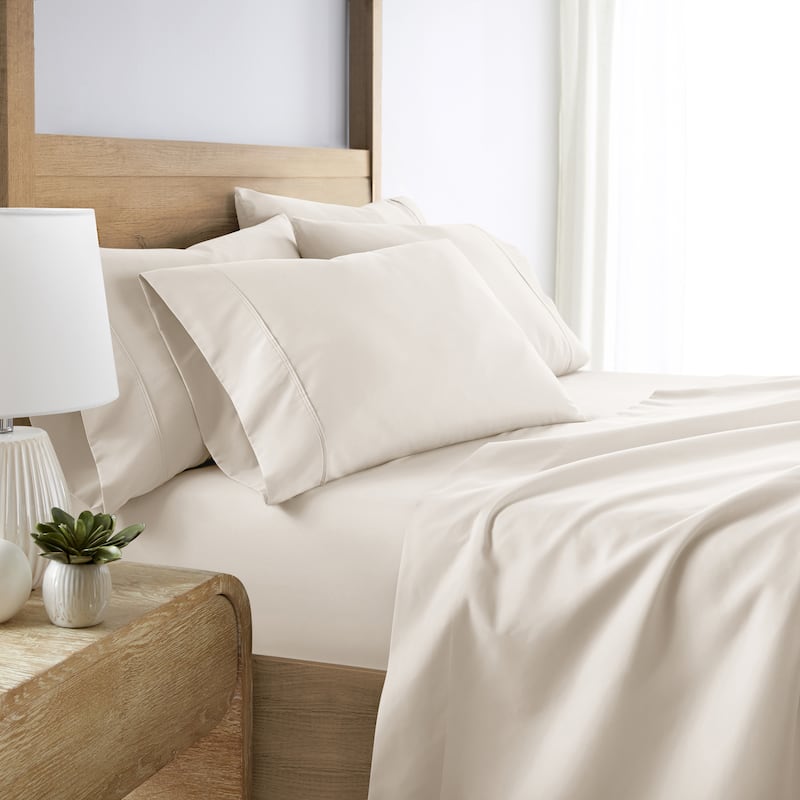 Becky Cameron Double Brushed Deep Pocket 6 Piece Sheet Set