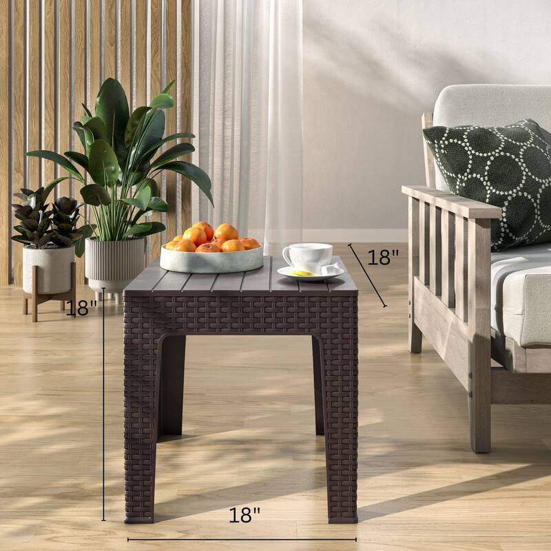 3-Piece Outdoor Bistro Set with Mira Chairs and Trillia Table