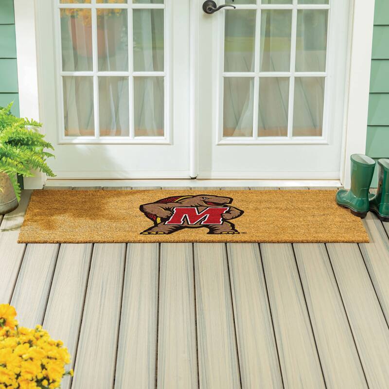 University of Maryland Full Color Indoor/Outdoor Coir Mat