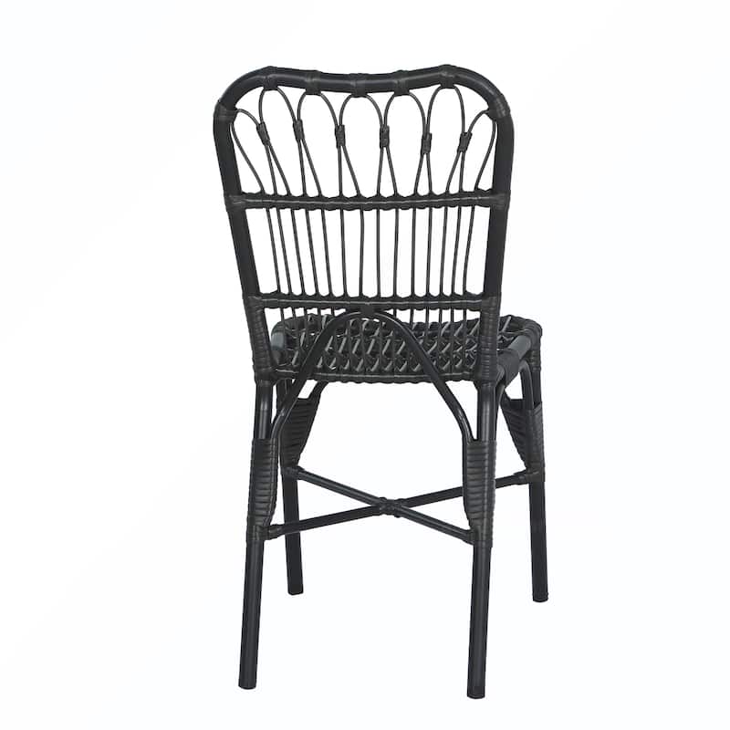 2PCS PE Dining Chairs