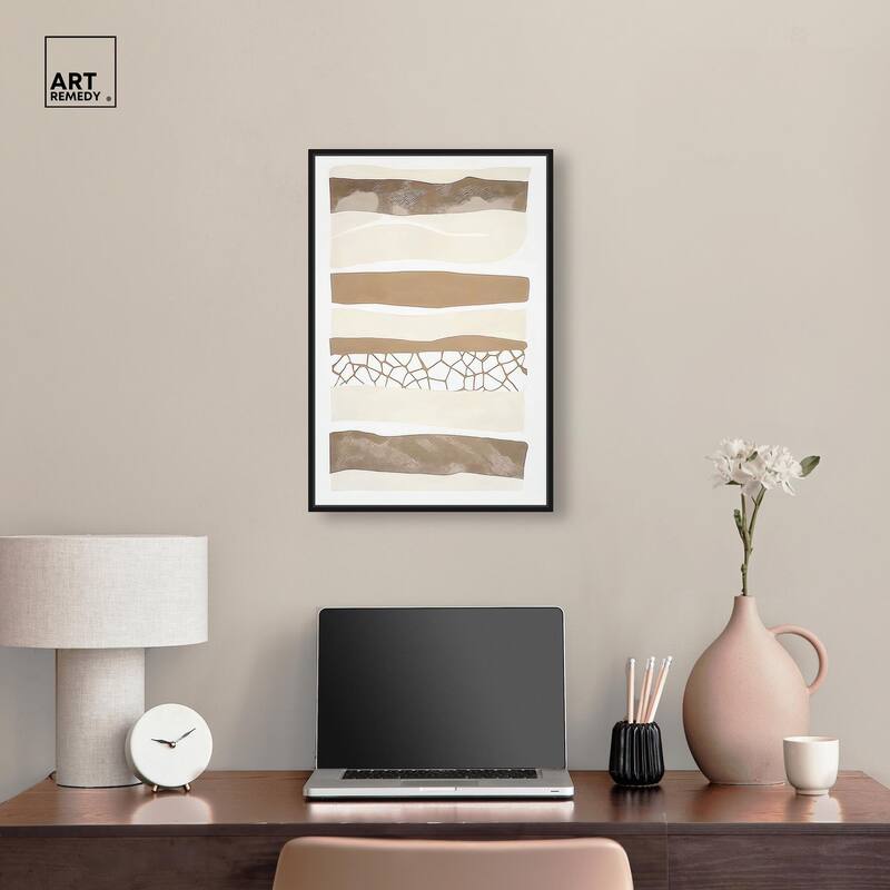 Relief Rifts II Canvas by Art Remedy