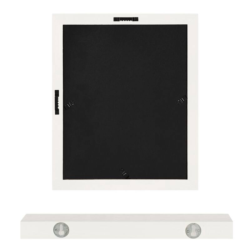 Kate and Laurel Bordeaux Gallery Wall Frame And Shelf Kit