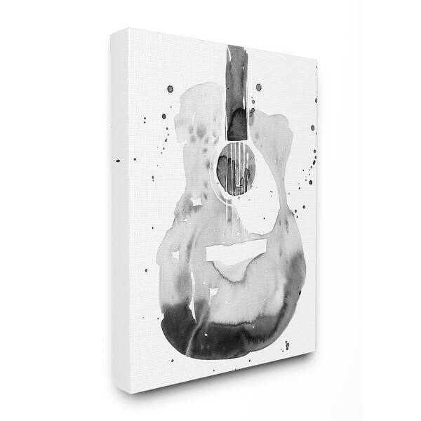 Shop Stupell Industries Acoustic Guitar Abstract Watercolor