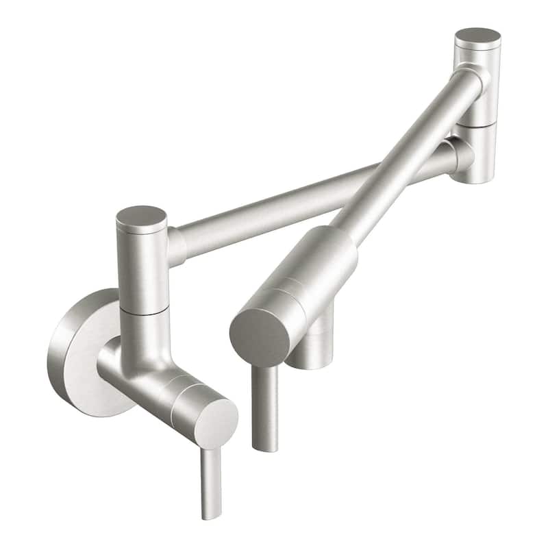 Moen 5.5 GPM Wall Mounted Double Handle Pot Filler