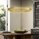 preview thumbnail 7 of 5, Antique Gold Wagon Wheel LED Chandelier