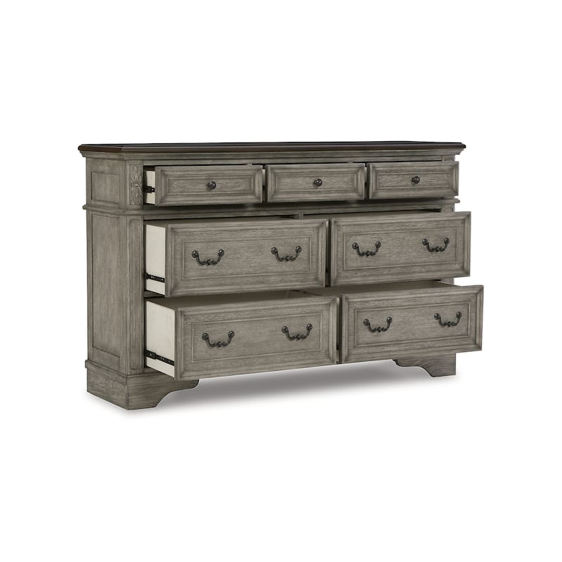 Ashley Furniture Lodenbay Gray & Brown Dresser