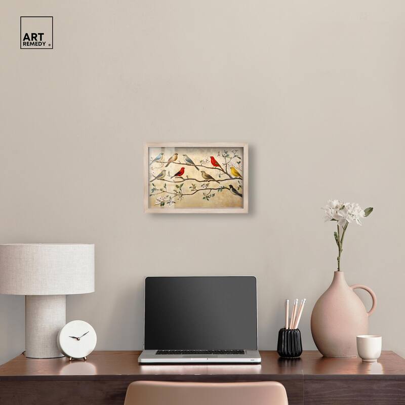 Arboreal Aria II Shadowbox by Art Remedy