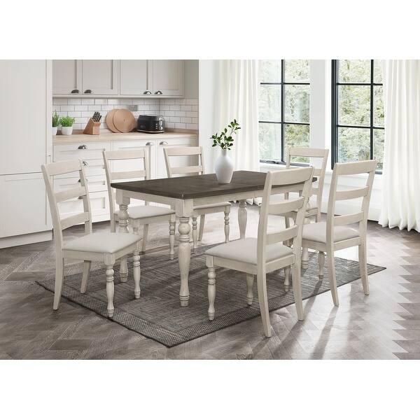 Savannah 7-pieces Dining Table and Chair - Bed Bath & Beyond - 37822456